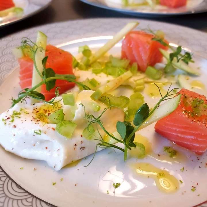 Plat raffiné à Vannes